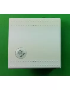 Pulsador serigrafiado Bticino light con símbolo 'luz de escalera' 2 módulos n4921l//2b living light